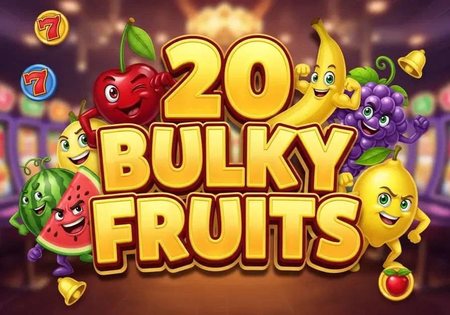 20 Bulky Fruits Joc Liber